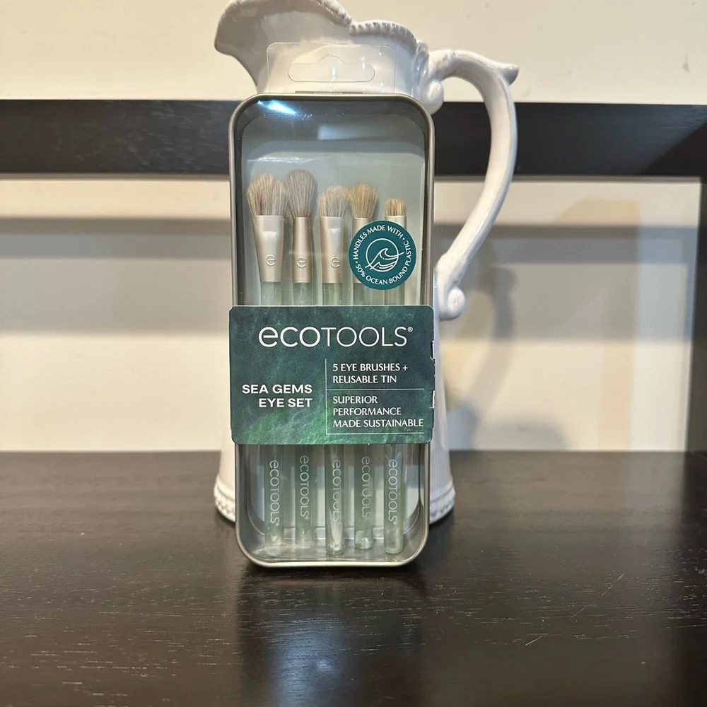 EcoTools Sea Gems Eye Set with Green and Cream Brushes